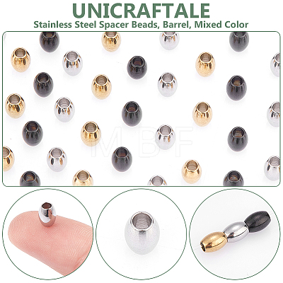 Unicraftale 304 Stainless Steel Spacer Beads STAS-UN0001-05-1