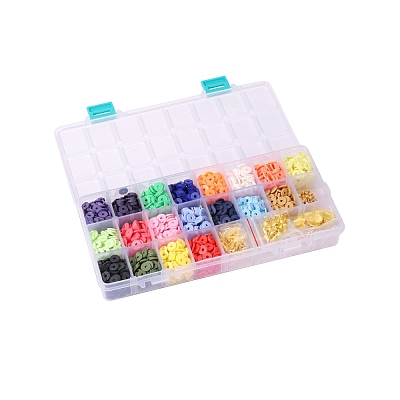 DIY Heishi Beads Jewelry Kits DIY-SZ0001-02-8mm-1