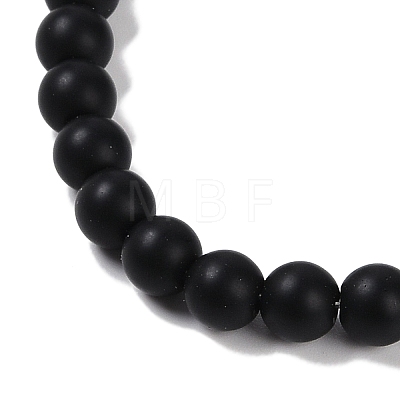 Opaque Glass Beads Strands G-A234-A01-05-1