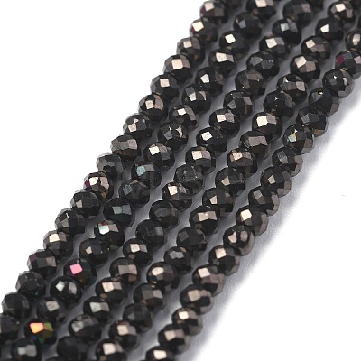 Electroplate Glass Beads Strands X-GLAA-F079-A-FP10-1