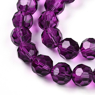 Baking Paint Transparent Glass Beads X1-DGLA-A035-T10mm-A09-1