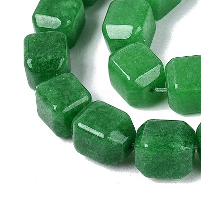 Dyed Natural Malaysia Jade Beads Strands G-Q608-10I-1