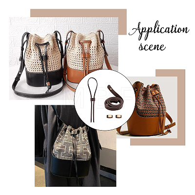 Imitation Leather Bag Handles Kit DIY-WH0258-62B-1