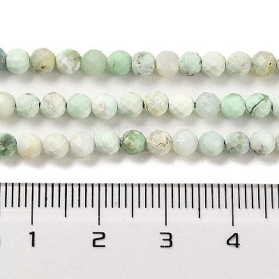 Natural Green Opal Beads Strands G-Z035-A02-03C-1