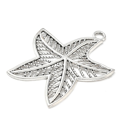 Tibetan Style Alloy Big Pendants AL-CBACA42-02AS-1
