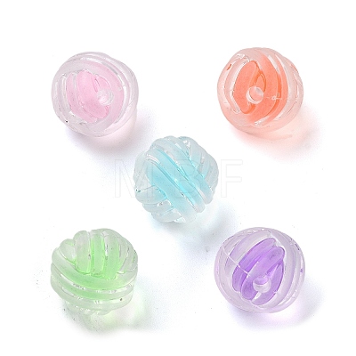 Transparent Acrylic Beads OACR-A032-09-1