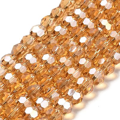 Transparent Glass Beads EGLA-A035-T6mm-B17-1
