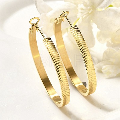 304 Stainless Steel Hoop Earrings for Women EJEW-C096-43G-02-1