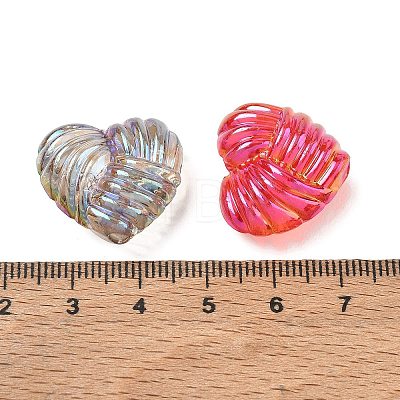 Plating Transparent Acrylic Beads AC-CBA5019-09-1