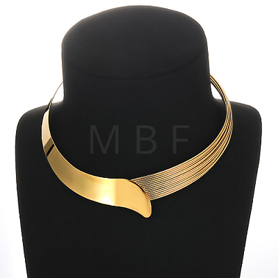 Stainless Steel Choker Necklace SF6573-1