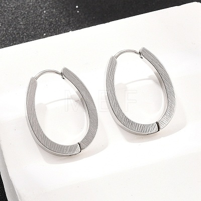 201 Stainless Steel Hoop Earrings EJEW-T056-03P-02-1
