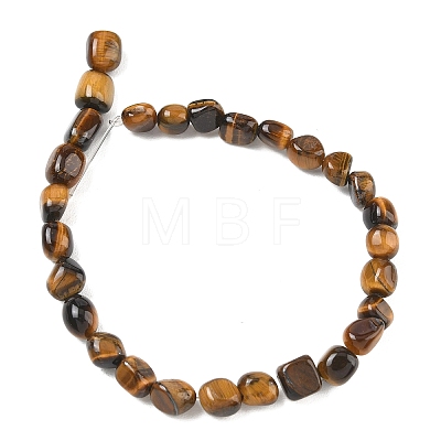 Natural Tiger Eye Beads Strands GG-CBA9392-33-1