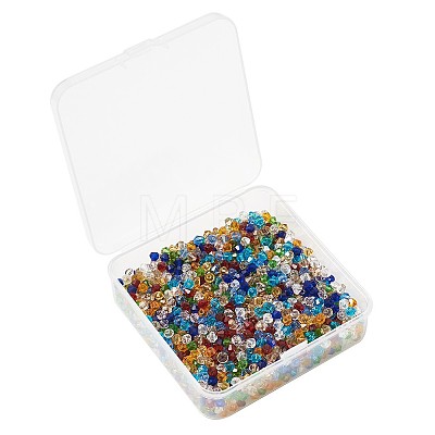 Yilisi Imitation Crystal Glass Beads GLAA-YS0001-01-4mm-1