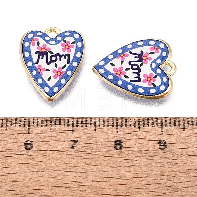 Printed Alloy Pendants PALLOY-SZC0008-14C-1