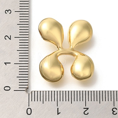 Rack Plating Brass Beads KK-S051-01G-X-1