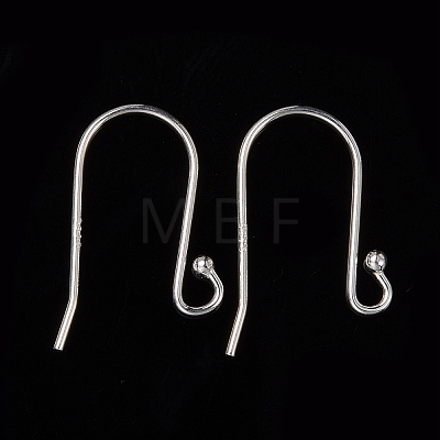 925 Sterling Silver Earring Hooks STER-G011-08-1