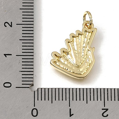 Brass Pendants KK-C262-30G-1