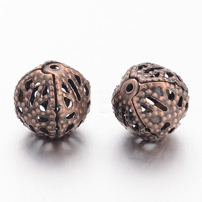 Iron Filigree Beads E589Y-NFR-1