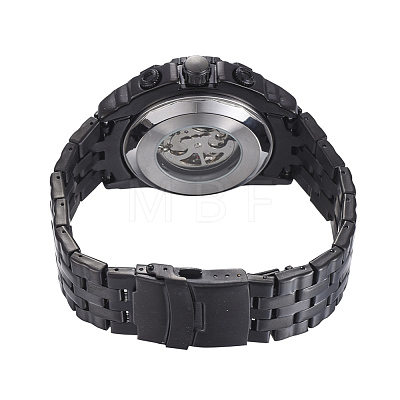 Alloy Watch Head Mechanical Watches WACH-L044-01B-B-1