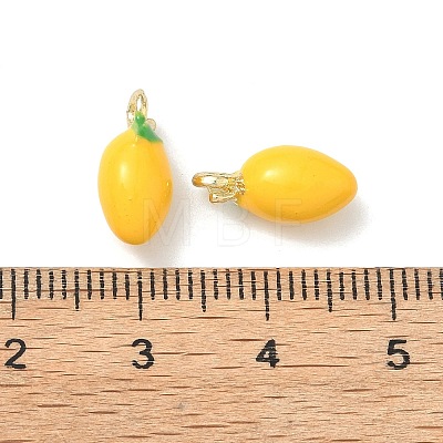 Alloy Enamel Pendants FIND-G108-03A-G-1