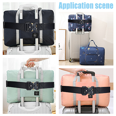 Nylon Adjustable Luggage Straps FIND-WH0126-265B-1