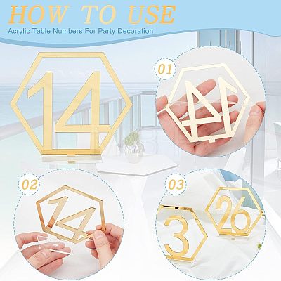  40Pcs Acrylic Display Holder Sets AJEW-NB0002-67-1