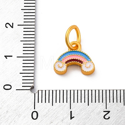 Alloy Enamel Charms ENAM-E362-12B-1