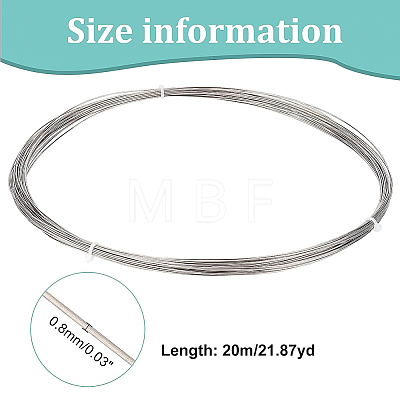 Titanium Steel Wire TWIR-WH0002-20B-1