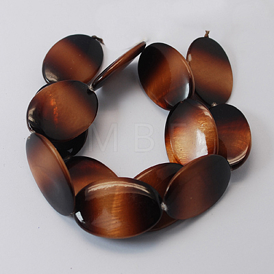 Natural Shell Beads Strands BSHE-R142-M-1