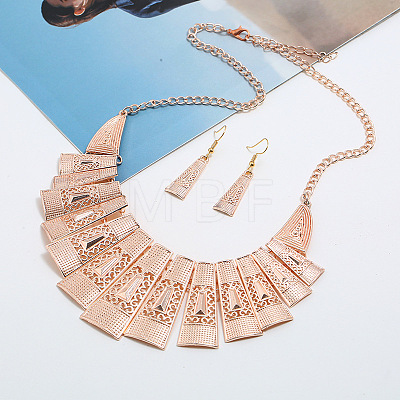 Alloy Pendant Necklaces & Dangle Earrings FS-WG2D2E5-03-1