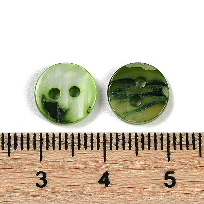 Freshwater Shell Buttons SHEL-C005-01C-09-1