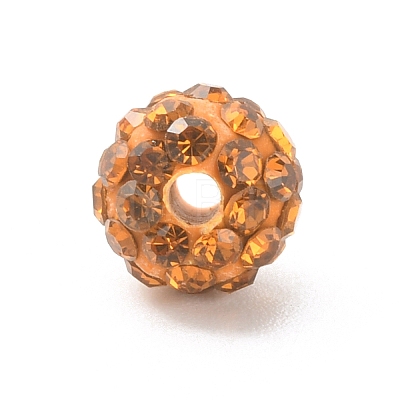 Rhinestone Pave Disco Ball Beads RB-TAC0002-02B-03-1