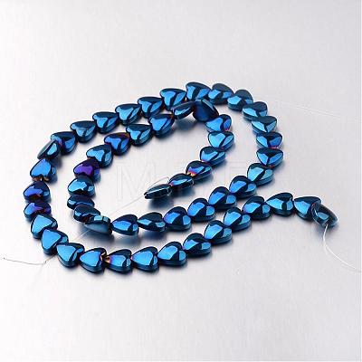 Electroplate Non-magnetic Synthetic Hematite Bead Strands G-F300-22B-05-1