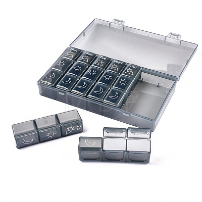 Polypropylene(PP) Weekly Pill Organizer CON-K004-01-1