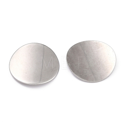 304 Stainless Steel Cabochons STAS-P282-07P-1