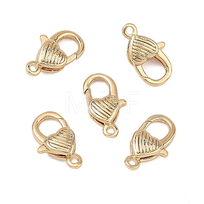 SHEGRACE Brass Lobster Claw Clasps XGRQ58221-767G-1