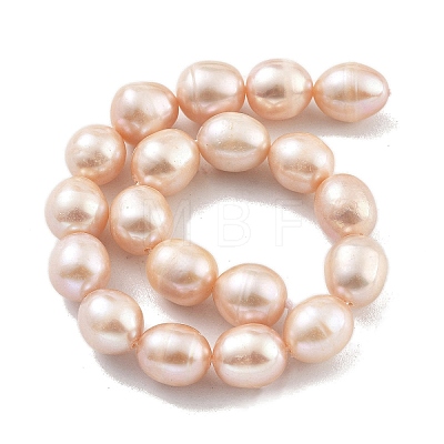 Natural Cultured Freshwater Pearl Beads Strands PEAR-P062-13D-1