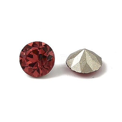 Glass Rhinestone Cabochons GLAA-A018-6mm-209-1