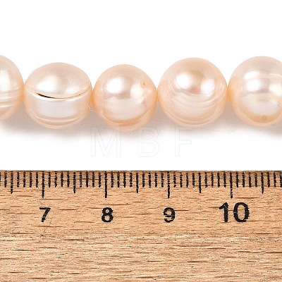 Natural Cultured Freshwater Pearl Beads Strands PEAR-I007-07T-03-1