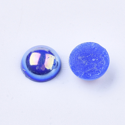 ABS Imitation Pearl Cabochons OACR-Q176-8mm-M-1