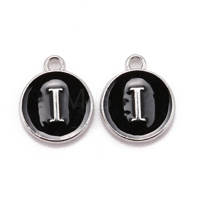 Platinum Plated Alloy Charms ENAM-S118-02I-P-1