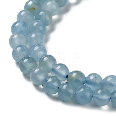 Natural Blue Calcite Beads Strands G-F756-A02-01-1