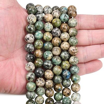 Natural K2 Stone Beads Strands G-K405-B03-10mm-1