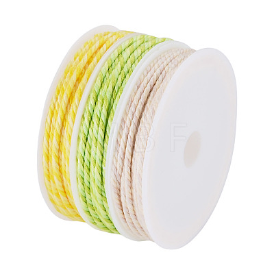 10.5M 3 Colors Braided Polyester Cord OCOR-TA0003-83B-1