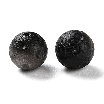 Natural Sliver Obsidian Beads G-G098-01-1