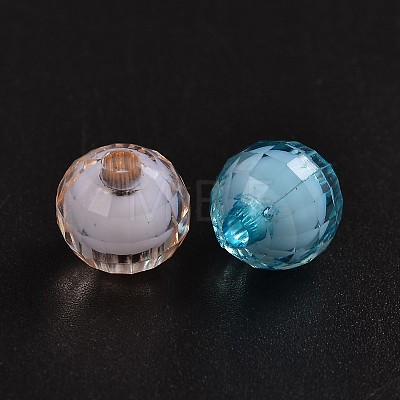 Transparent Acrylic Beads TACR-S086-10mm-M-1