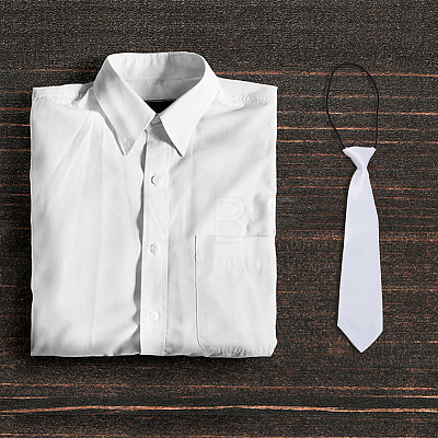4Pcs 2 Style Polyester Necktie AJEW-FH0003-24-1