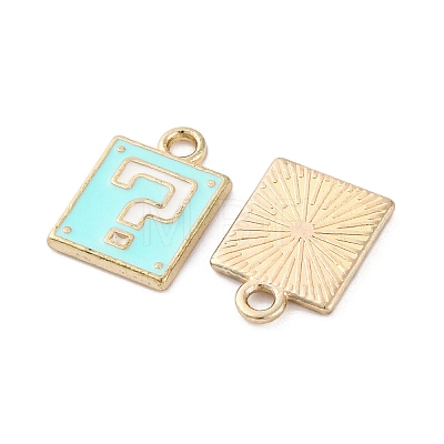 Alloy Enamel Charms ENAM-Q001-08G-04-1