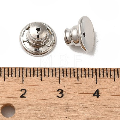 Rack Plating Brass Ear Nuts KK-G480-06P-1