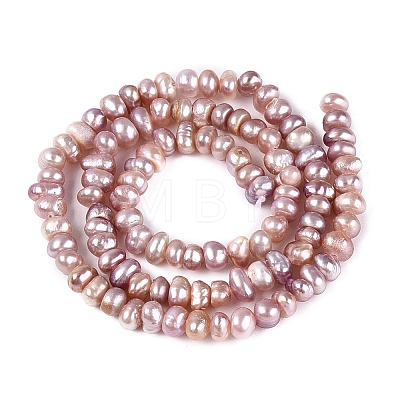 Natural Cultured Freshwater Pearl Beads Strand PEAR-N015-04C-02C-1